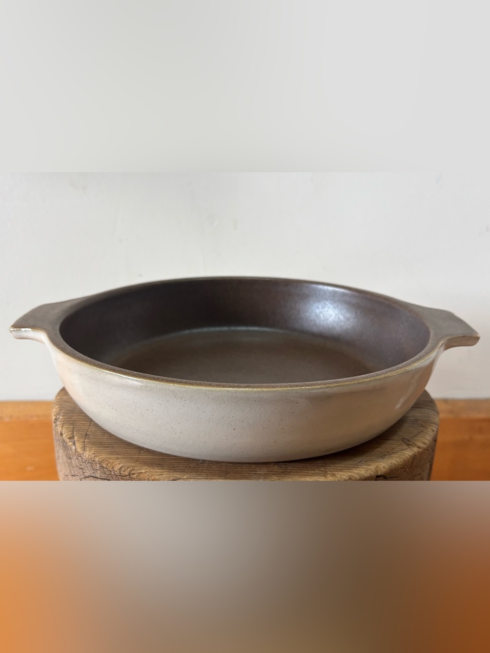 Denby Pottery Stoneware 8” Augratin Baking Dish Made in England